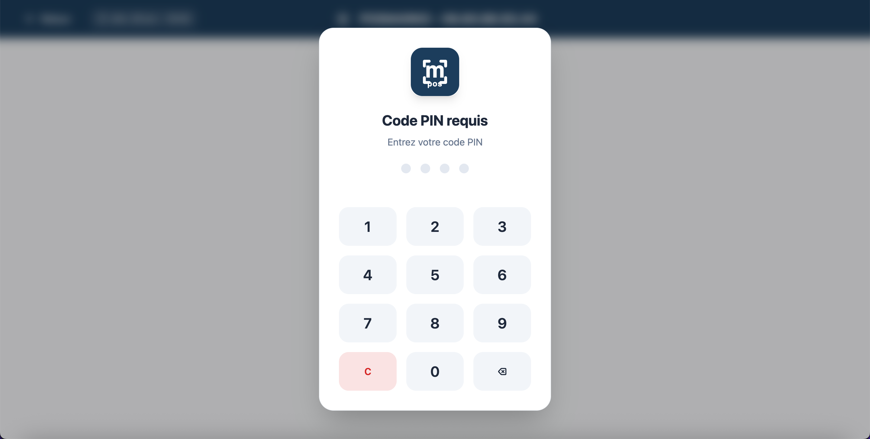 Interface du logiciel de caisse - Logiciel de Gestion pour Salons de Beauté & Coiffure