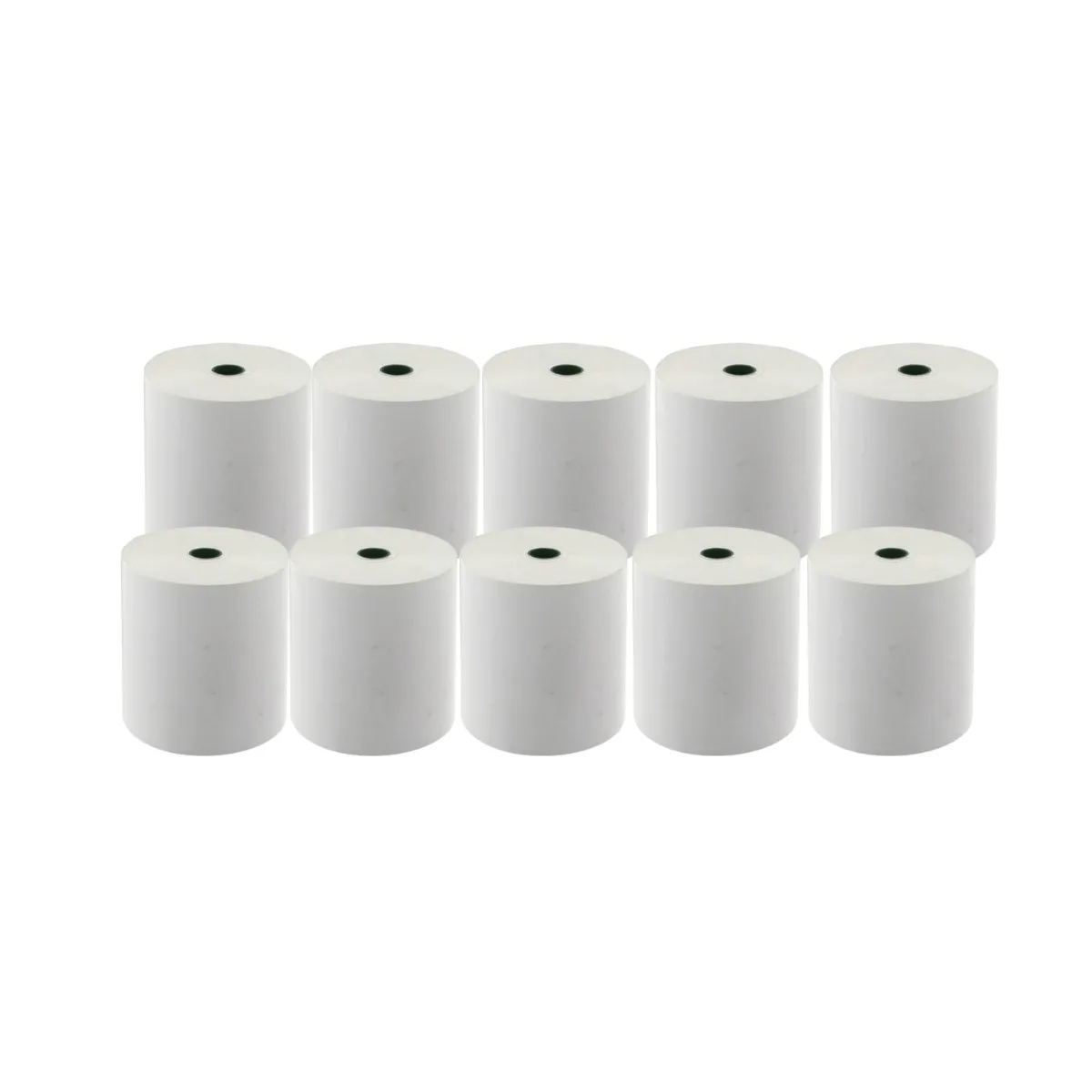 Lot de 10 Rouleaux Papier Thermique 80 × 75 mm – 65 g