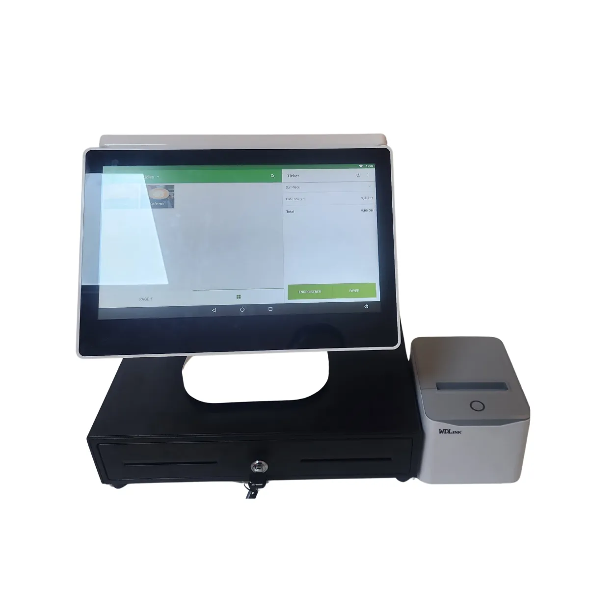 Pack Caisse Enregistreuse Android Double ecran 2