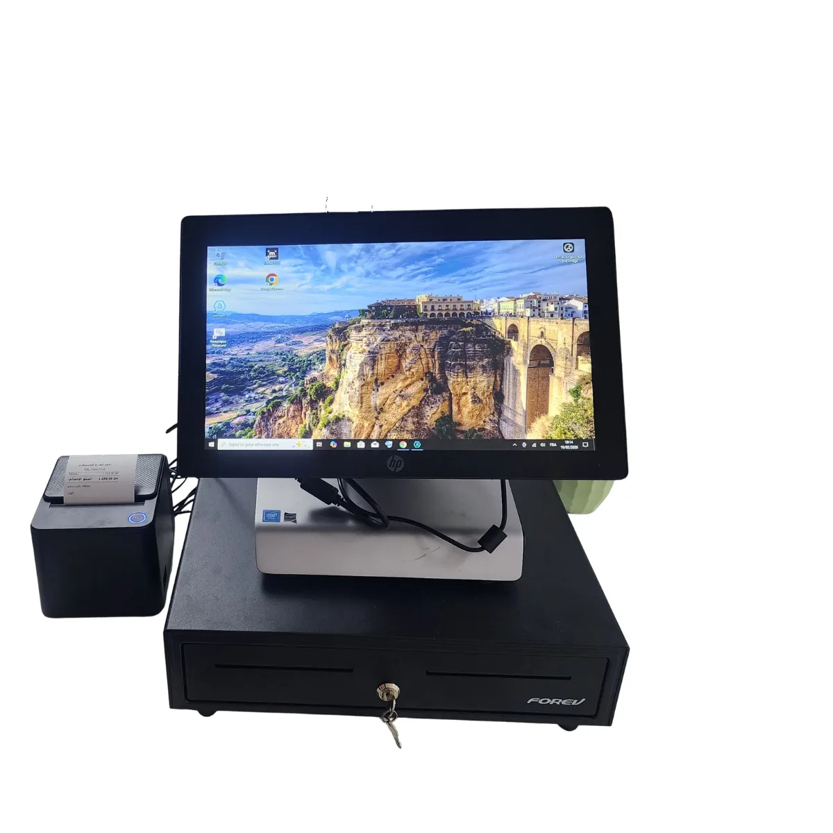 Pack Caisse Enregistreuse Tactile HP