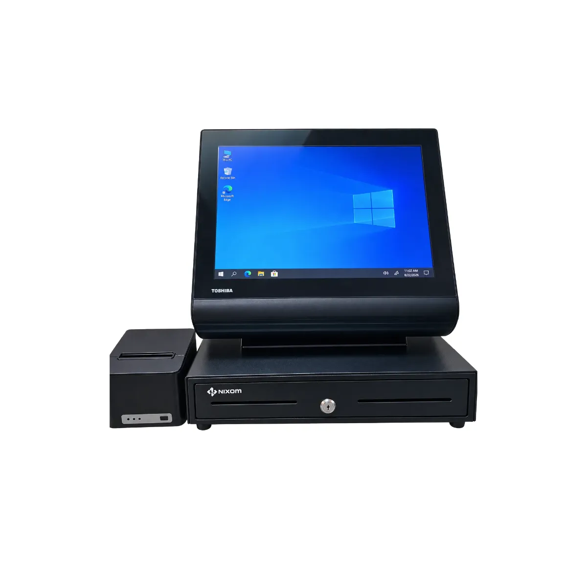 Pack Caisse Tactile Toshiba Remis à Neuf – Imprimante 80 mm + Tiroir-Caisse + POSMARKO