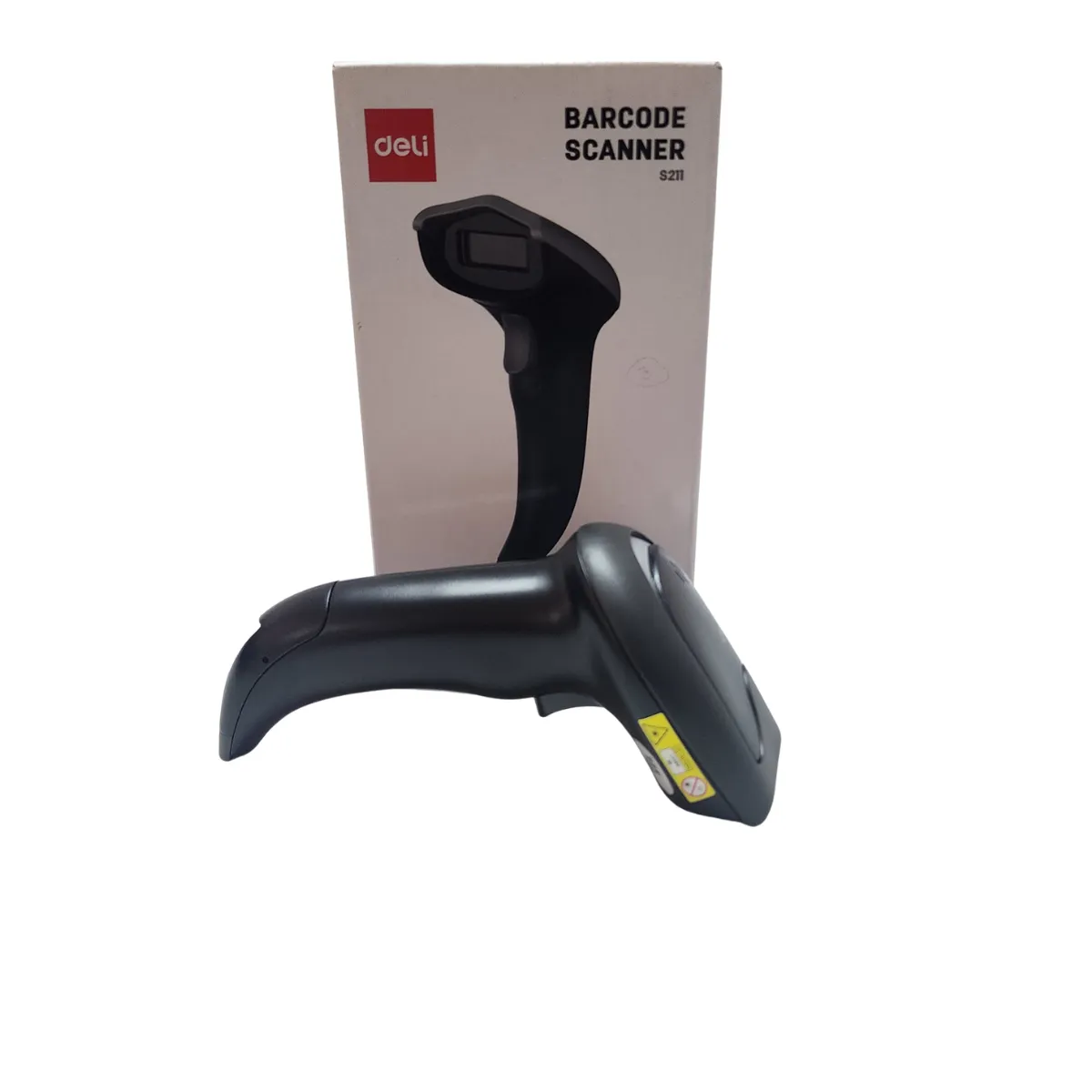 Scanner Code-Barres Laser Deli S201 1D USB 3