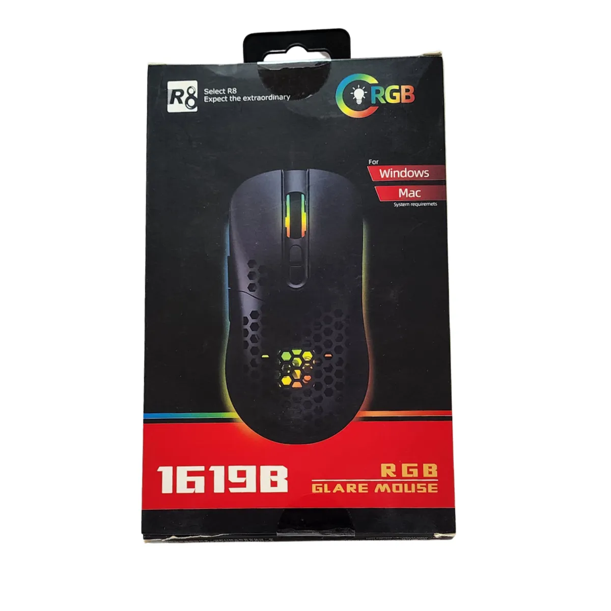 Souris Gaming R8 1619B RGB Filaire 2