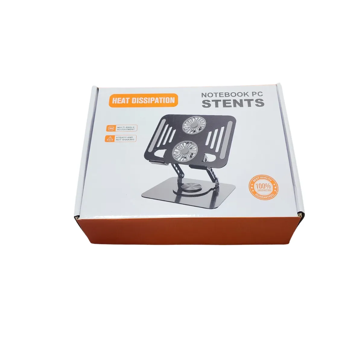 Support PC Portable Réglable avec Double Ventilateur 3